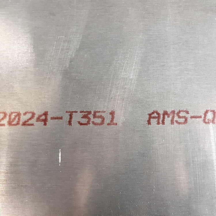 アルミ 2024-T351 AMS-QQ-A250/4 切板 板厚 44.45ｍｍ 長手 550mm×550mm-